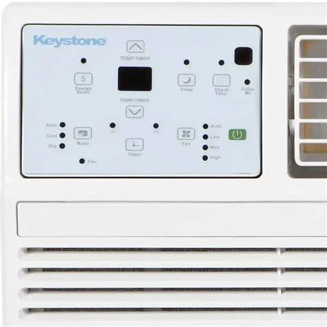 Free Shipping 🛒 10,000 BTU Window-Mounted Air Conditioner with "Follow Me" LCD Remote Control