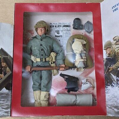 12" GI Joe WWII D-Day Salute First Infantry Division "Big Red One" Action Figure