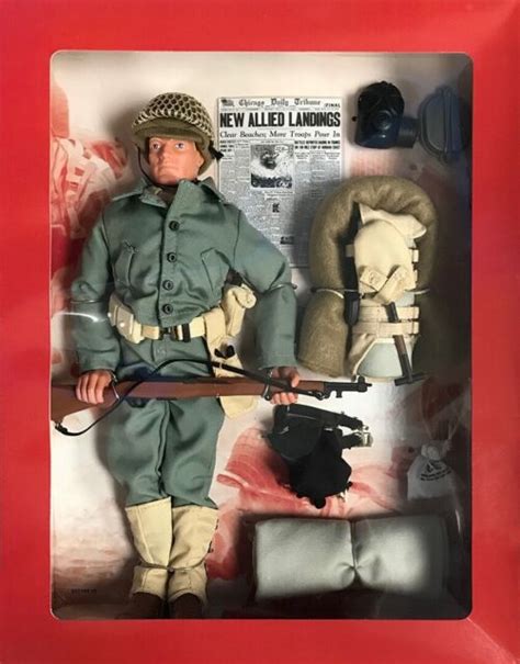 12" GI Joe WWII D-Day Salute First Infantry Division "Big Red One" Action Figure