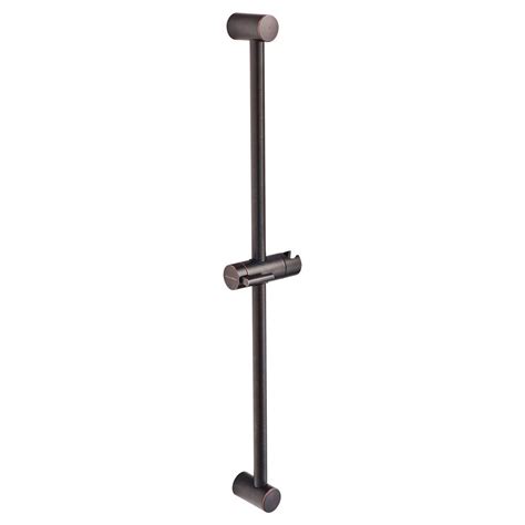 American Standard 1660730.278 30 Inch Round Shower Slide Bar, Legacy Bronze