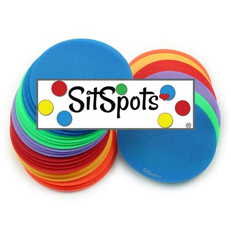 Flash Sale Buy 1 get 1 Carpet Spot Markers x 30 Classroom Sit Circles for Teachers (6 Colors)