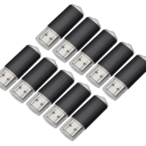 Elejolie Wholesale 1GB USB Flash Drives 100 Pack Bulk 2.0 Thumb Drives Memory Stick Swivel Pen Drive with Keychain Lanyards Jump Drive USB Stick for Data Storage (Multicolor)