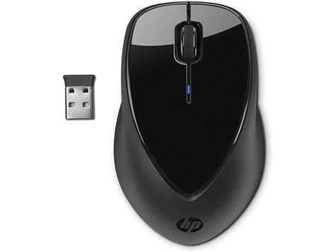 HP A0X35AA#ABA Wireless Mouse X4000 with Laser Sensor, Black