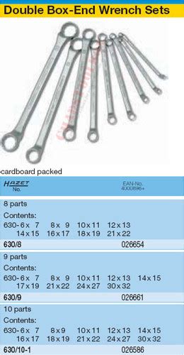Exclusive Discount 70% Price  Hazet 630/8 Socket Wrenches