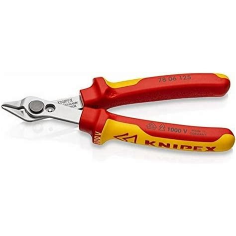 KNIPEX Tools - Electronics Super Knips, Multi-Component (7861125), 5-Inch
