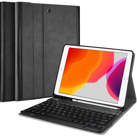Keyboard Case for iPad 9th Generation (10.2 2021) / 8th (10.2 inch 2020) /7th (10.2 2019) / iPad Air 3rd Generation 10.5 2019/iPad Pro 10.5 2017– Stable Touchpad Function