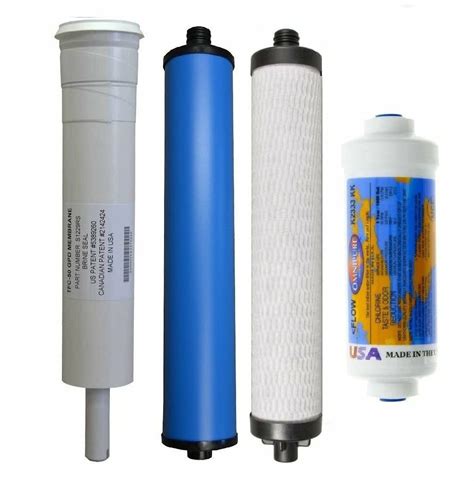 Microline 435 R.O. Pre & Post Filters w/Membrane SET