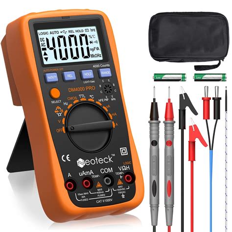 One-Day Sale: Up to 70% Off Neoteck Digital Multimeter with Case