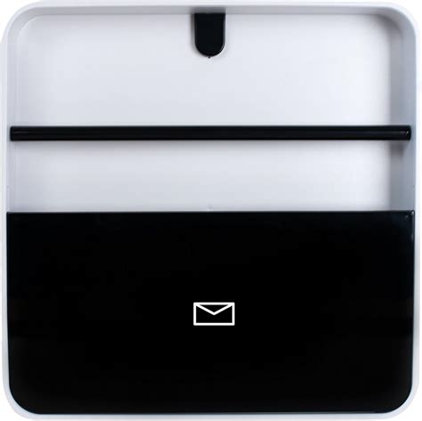 Paperflow MultiBox Mail Box, 12.6 x 12.6 x 2 Inches, Red (MTBDH.18)