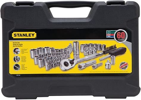 🛒 Crazy Deals STANLEY Drive Socket Set, 60-Piece (STMT71650)