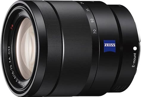 Sony SEL1670Z E Mount - APS-C Vario T 16-70 mm F4.0 Zeiss Zoom Lens - Black