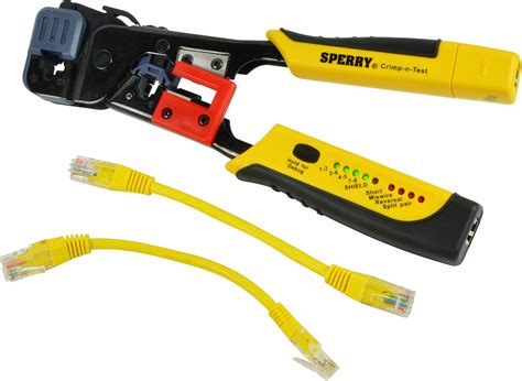 Exclusive Discount 70% Price  Sperry Instruments GMC-3000 Modular Crimper & Cable Tester , Yellow