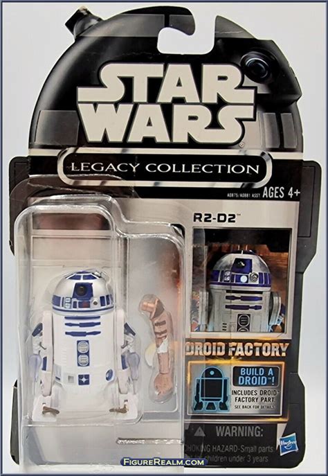 Best Seller Star Wars Legacy Collection Droid Factory Series "Return of the Jedi" 4 Inch Tall Action Figure - BD17 Princess Leia with 2 Set of Legs (Sitting and Standing), Cup, Removable Chain on Neck and Staff Plus Parts to Build R3-M3 Droid