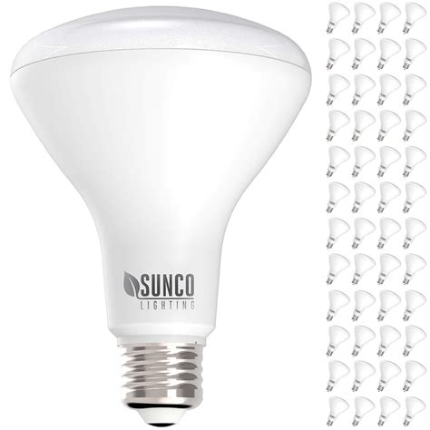 Sunco Lighting 48 Pack BR30 LED Bulbs, Indoor Flood Lights 11W Equivalent 65W, 3000K Warm White, 850 LM, E26 Base, 25,000 Lifetime Hours, Interior Dimmable Recessed Can Light Bulbs - UL & Energy Star