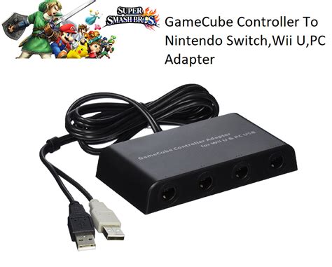 Super Smash Bros. GameCube Adapter for Wii U