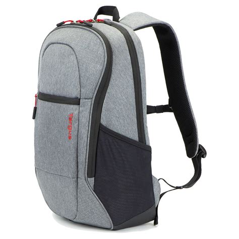 Targus Urban Travel and Work Commuter Laptop Backpack, Weather-Resistant College School Bag with Air Mesh Back Support, Sternum Strap, Protective Sleeve for 15.6-Inch Laptop, Gray (TSB89604US)
