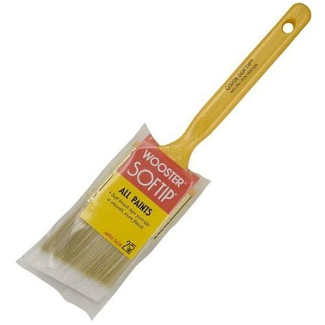 Wooster Brush Q3208 2.5 inch Softip Angle Sash Paintbrush, Pack of 12