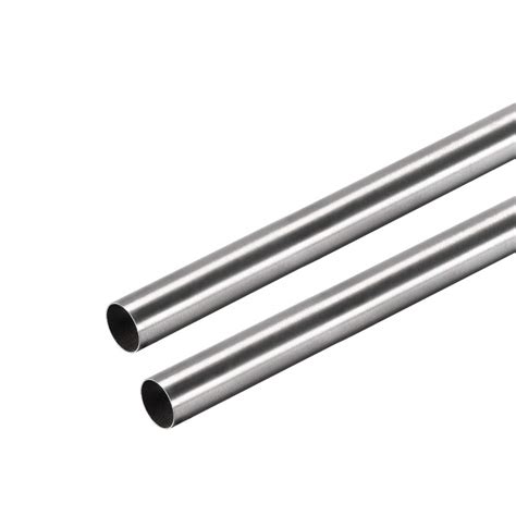 uxcell 304 Stainless Steel Round Tubing 4mm OD 0.2mm Wall Thickness 250mm Length Seamless Straight Pipe Tube